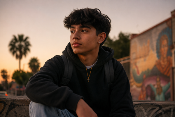 Hispanic Gen Z male