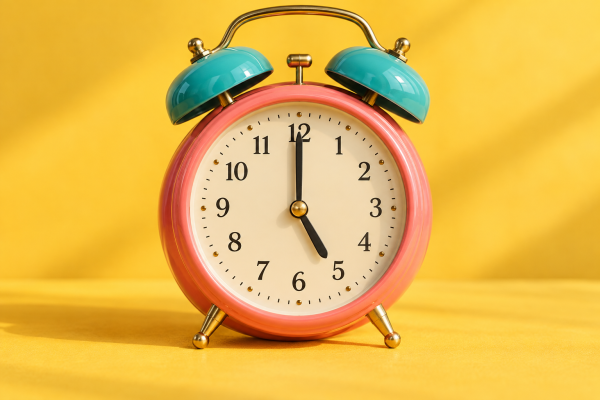 Vintage alarm clock